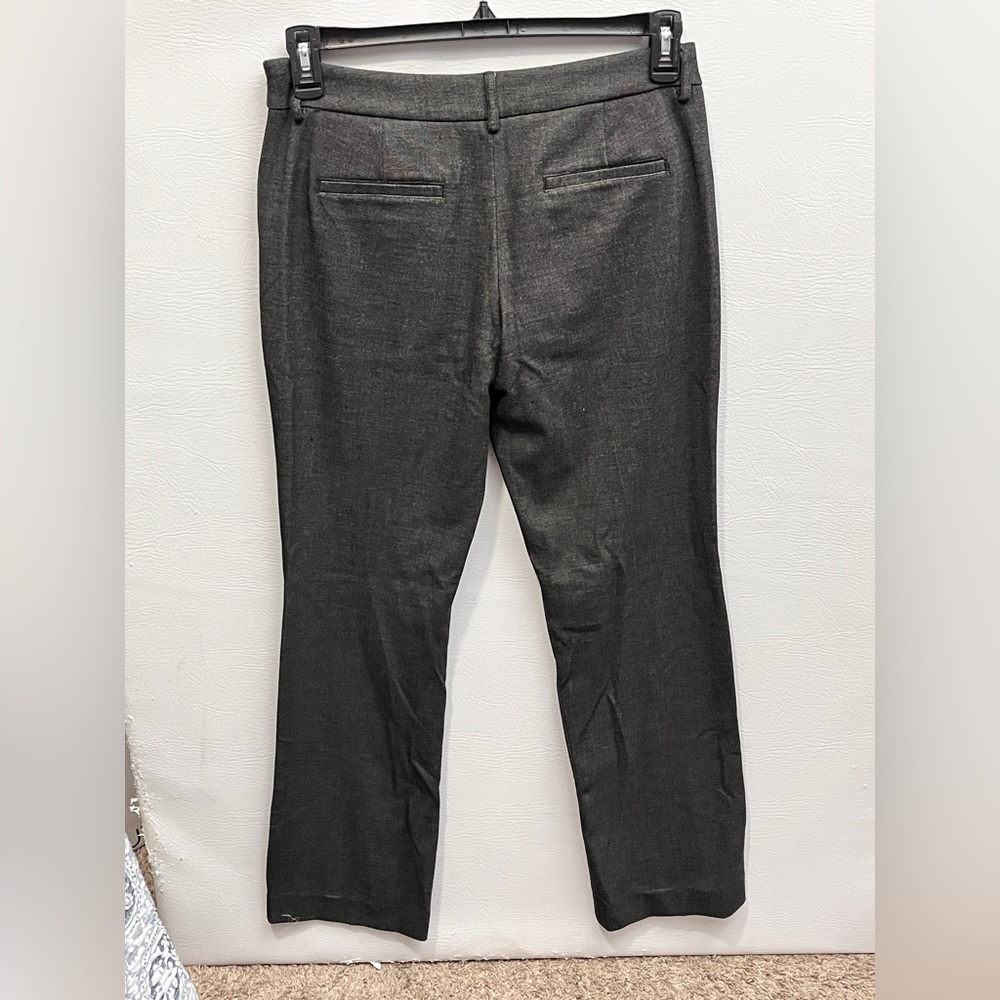 Express Editor Barely Boot Low Rise Charcoal Trousers 8R - Picture 3 of 9